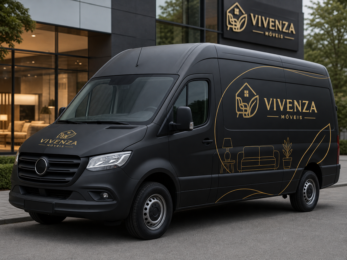 Van de entrega Gesner Móveis